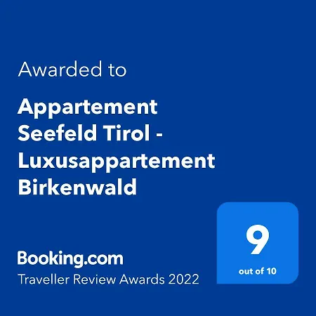 Seefeld Tirol - Luxusappartement Birkenwald Apartment *